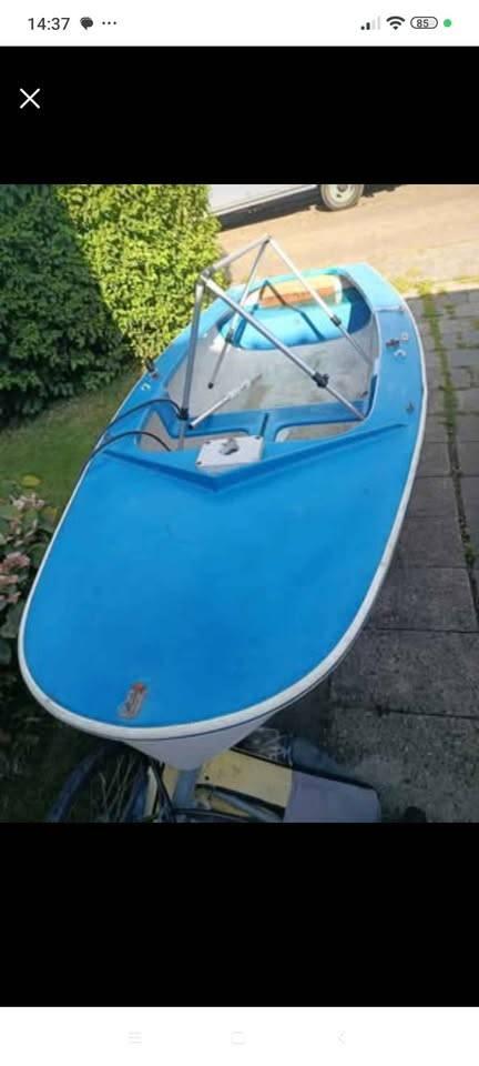 boot met johnson 2.5 pk, Hobby en Vrije tijd, Overige Hobby en Vrije tijd, Ophalen, Gebruikt