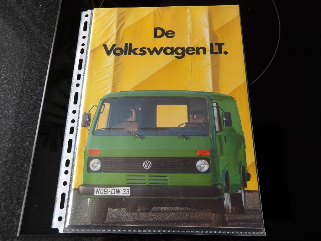 Volkswagen LT folder  1-1984, Verzenden, Zo goed als nieuw, Volkswagen
