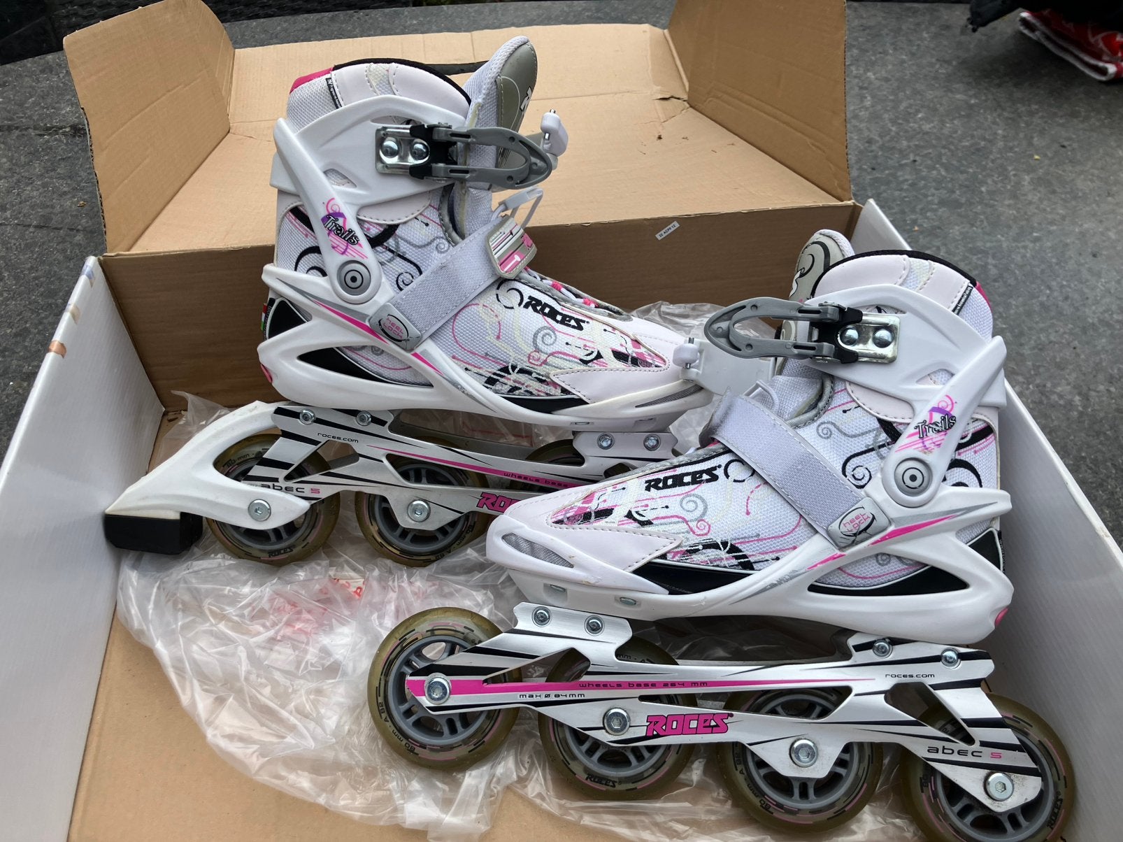 Inline skates maat 36 / 37, Sport en Fitness, Skeelers, Ophalen, Zo goed als nieuw