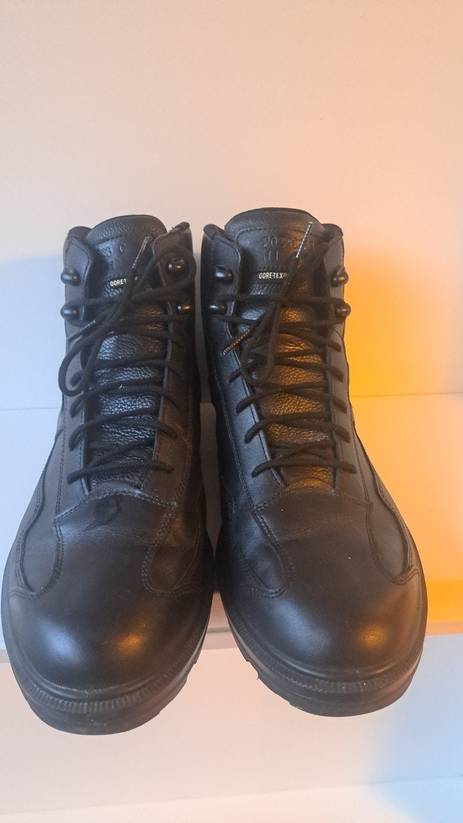 Gore-tex leren schoenen/kisten...maat 46.Nieuw, Ophalen of Verzenden, Nieuw, Zwart