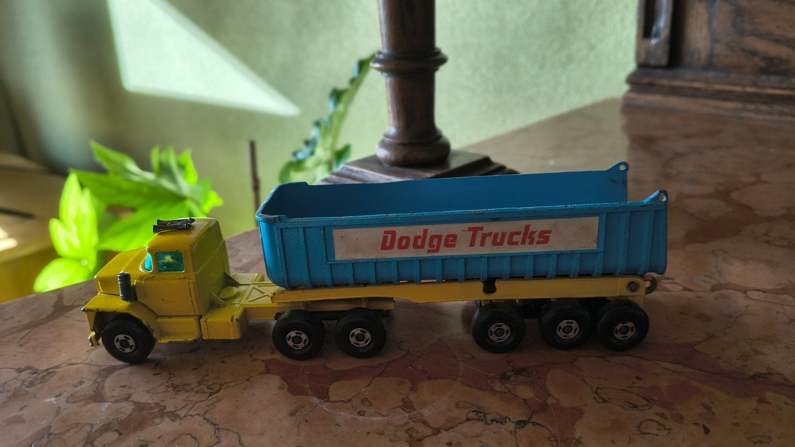 Matchbox Super Kings K-16 Dodge  Tractor 1971 lesney, Ophalen of Verzenden, Gebruikt