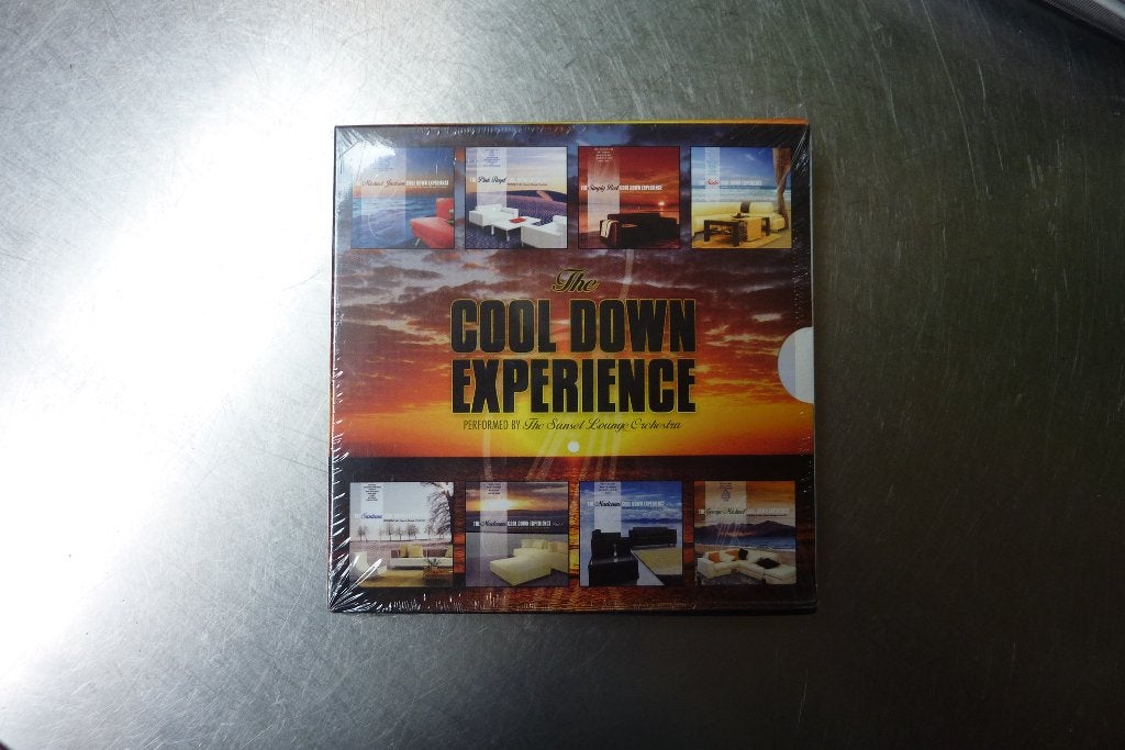 Cool Down Experience 8 CD Box SUNSET LOUNGE ORCHESTRA NIEUW, Ophalen of Verzenden, Nieuw in verpakking, Pop, Album