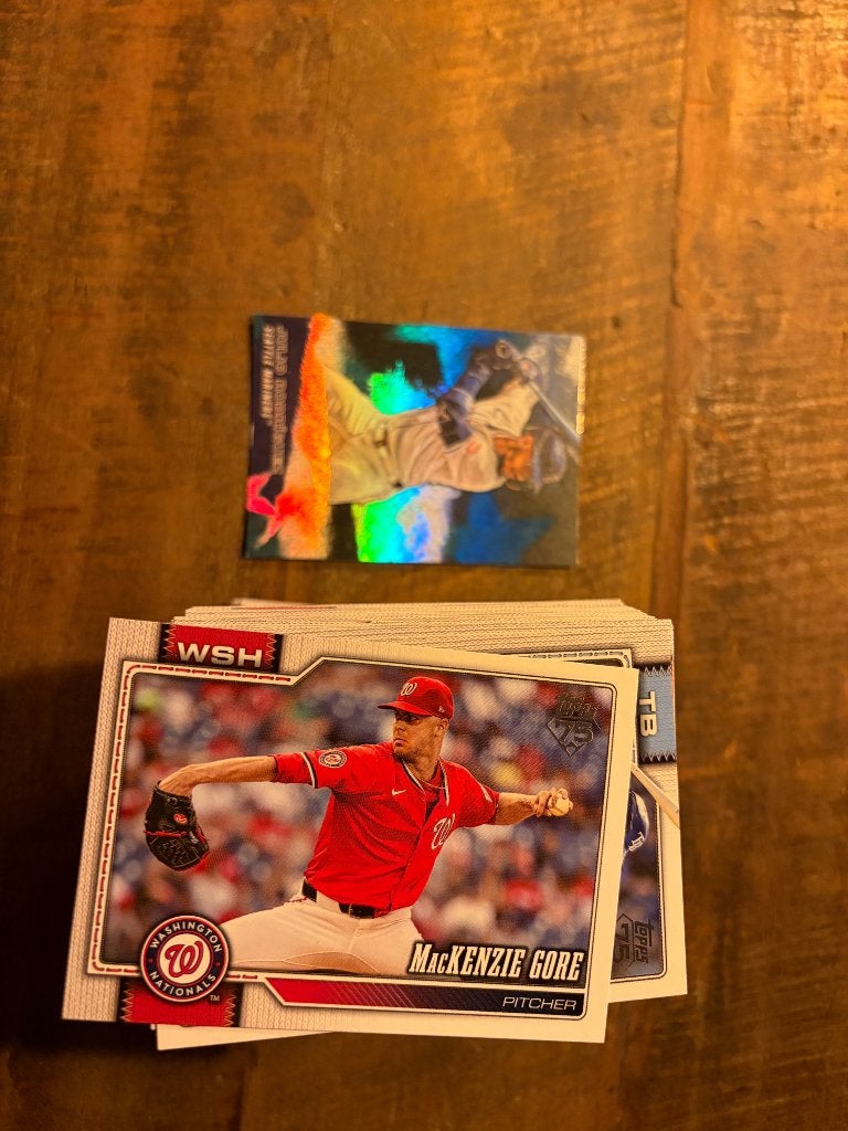 Topps Baseball series 1&2 - Circa 200 kaartjes, Ophalen of Verzenden, Nieuw, Meerdere plaatjes