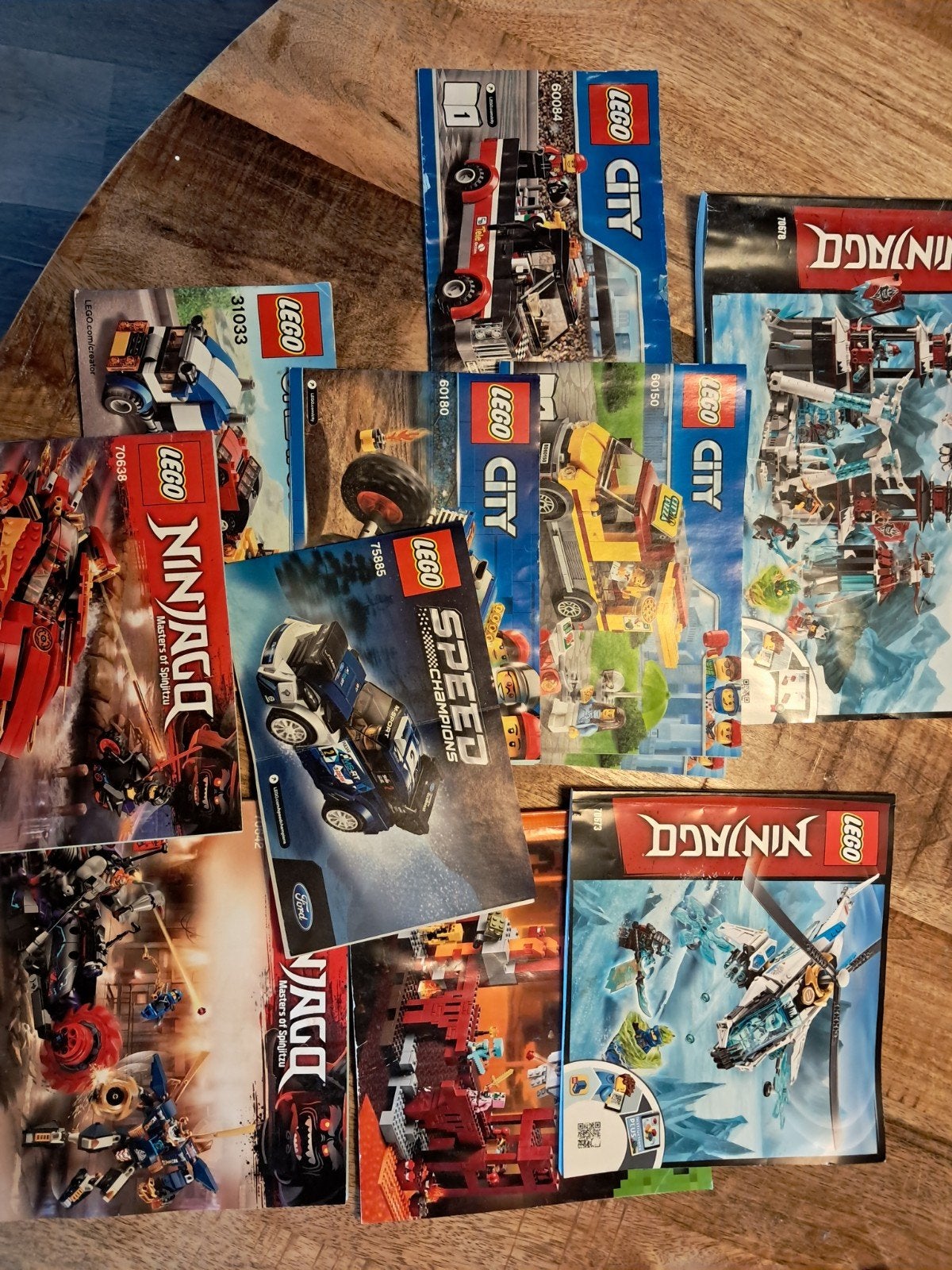 Grote partij LEGO met boekjes en Star Wars schip, Gebruikt, Star Wars, Lego, Ophalen of Verzenden