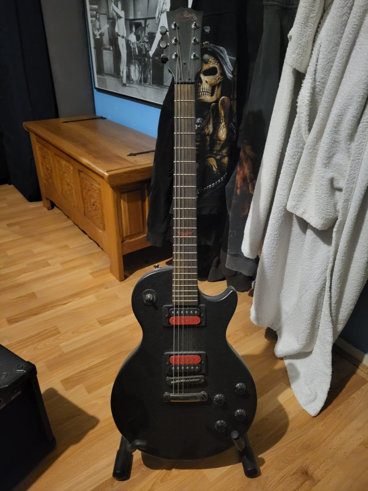 Elektrische gitaar, Muziek en Instrumenten, Snaarinstrumenten | Gitaren | Elektrisch, Gebruikt, Met versterker, Solid body, Ophalen
