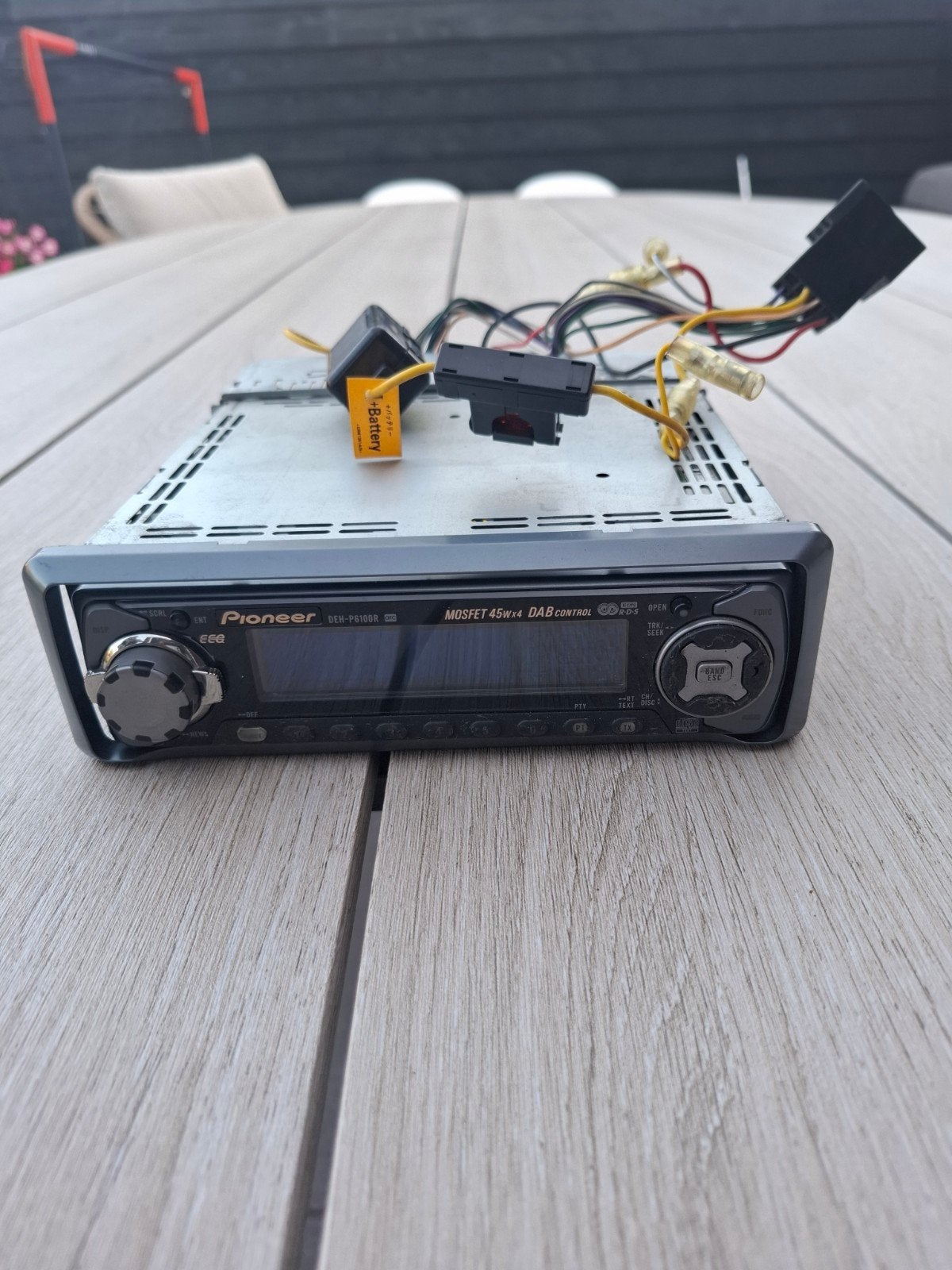 Pioneer DEH-P6100R DAB autoradio, Auto diversen, Autoradio's, Ophalen of Verzenden, Gebruikt
