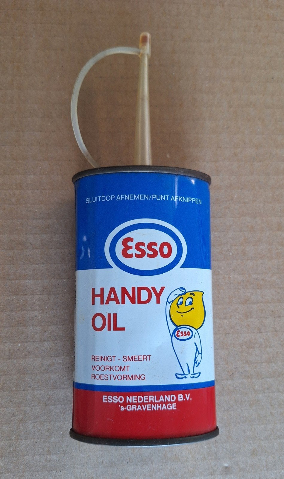 Vintage Esso Handy Oil blikje - 100 cc, Verzamelen, Ophalen of Verzenden, Gebruikt