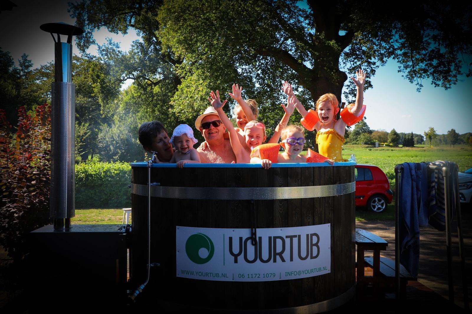 Mobiele hottub, Ophalen, Zo goed als nieuw