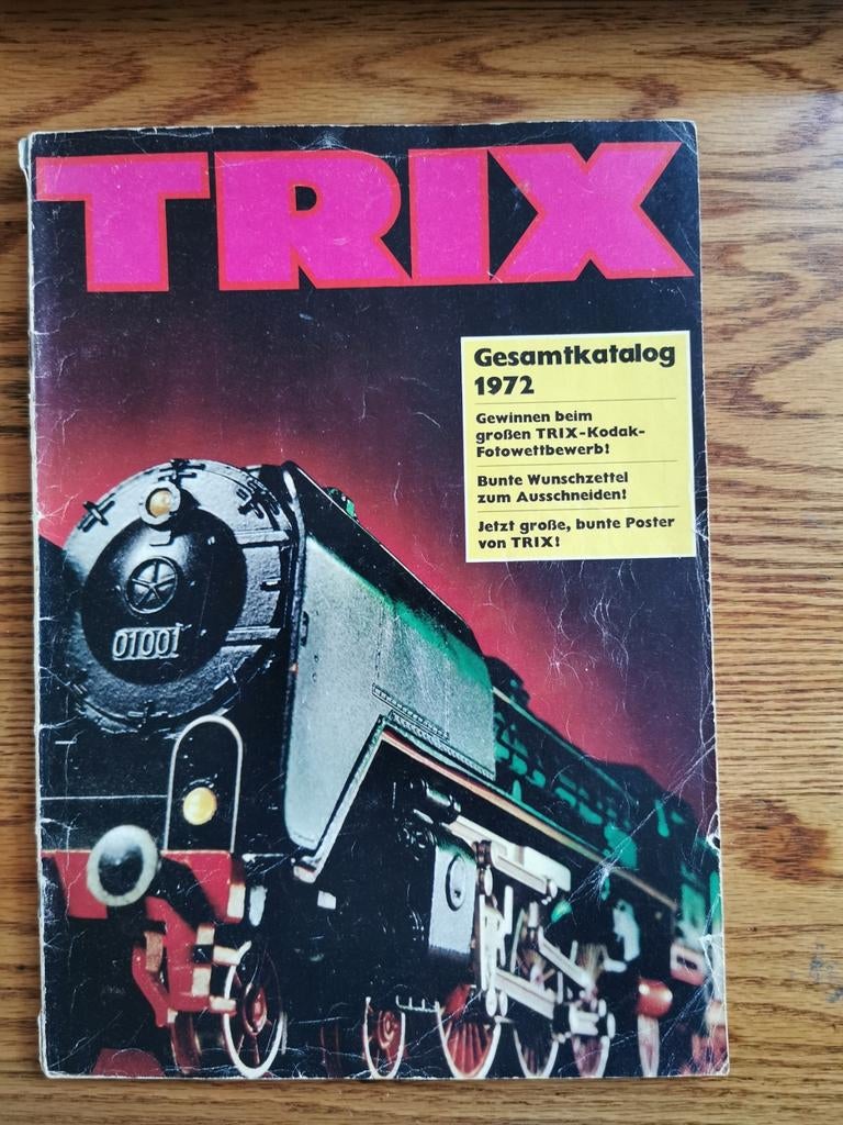 TRIX Totaalcatalogus 1972, Gebruikt, Gelijkstroom, Trix, Analoog