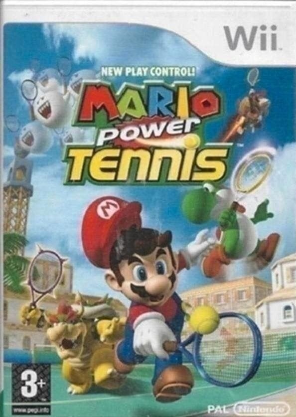 Mario Power Tennis (wii), Spelcomputers en Games, Games | Nintendo Wii, Ophalen of Verzenden, Zo goed als nieuw, Sport, 3 spelers of meer