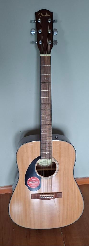 Fender  akoestische steelstring, Ophalen of Verzenden, Zo goed als nieuw, Solid body, Fender