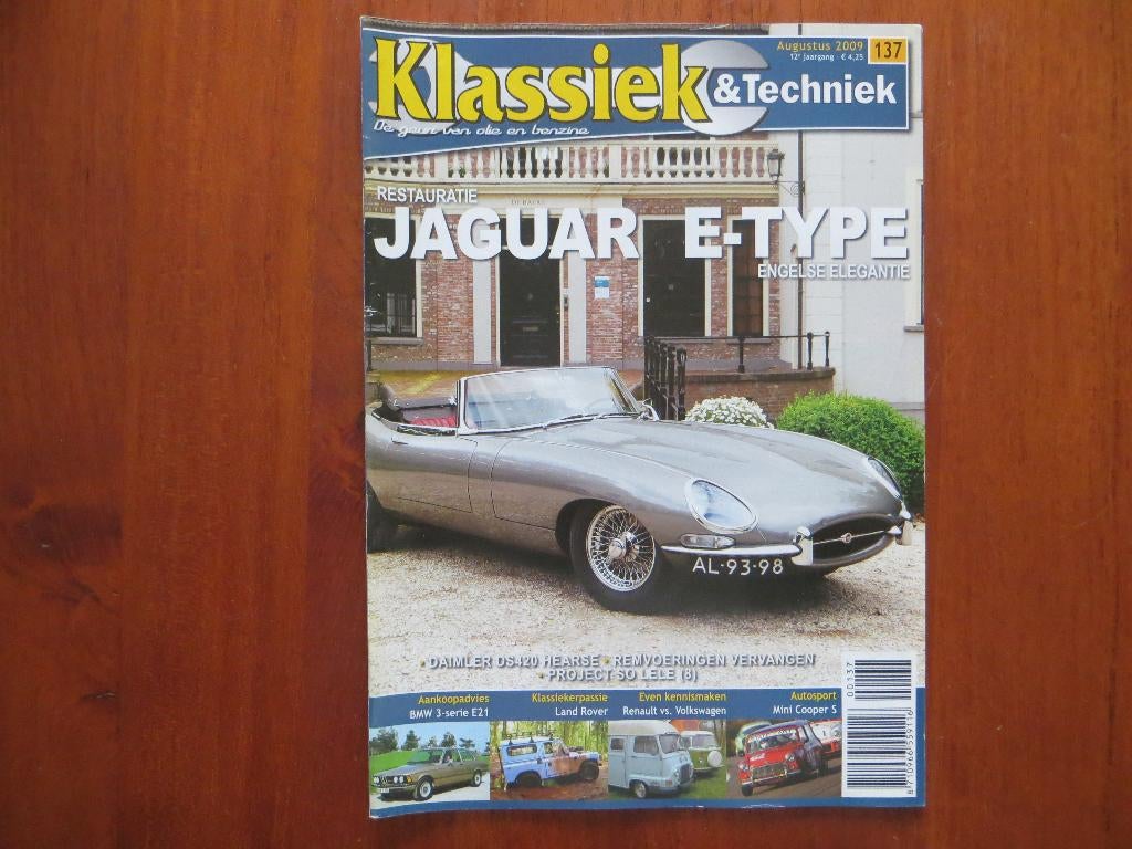 Klassiek & Techniek 137 Jaguar E-Type, BMW 3-serie E21, Ophalen of Verzenden, Nieuw, BMW