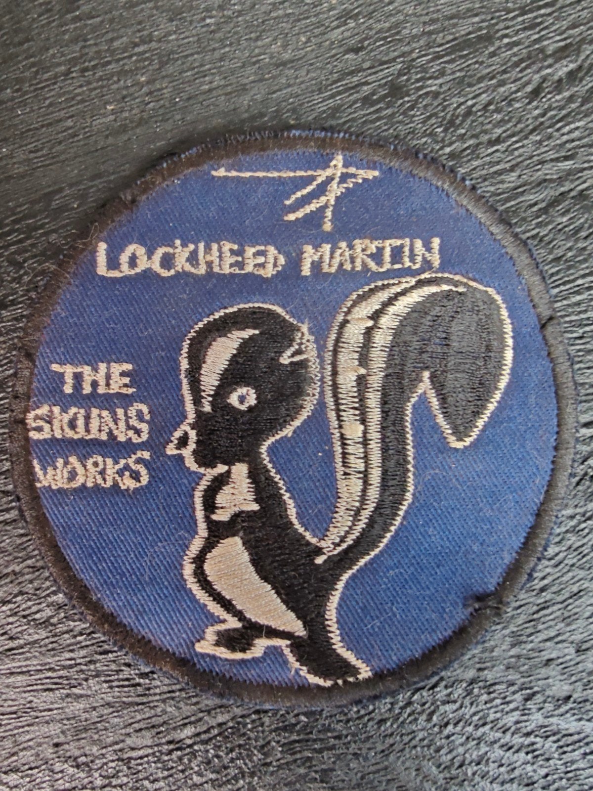 USAF Lockheed-Martin Skunk Works Blackbird SR-71 Patch .. Vi, Ophalen of Verzenden, Landmacht, Nederland, Embleem of Badge