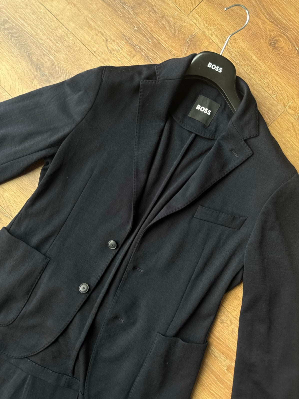 BOSS Performance Suit Maat 48 - Dark Blue (Slim Fit), Verzenden, Zo goed als nieuw, Maat 48/50 (M), Zwart
