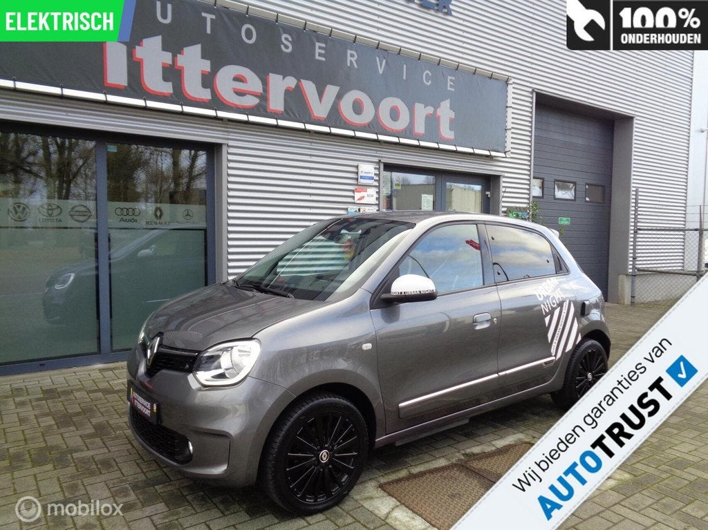 Renault Twingo R80 E-Tech Série Limitée Urban Night 22 kWh, Auto's, Gebruikt, Leder en Stof, 220 km, Parkeersensor