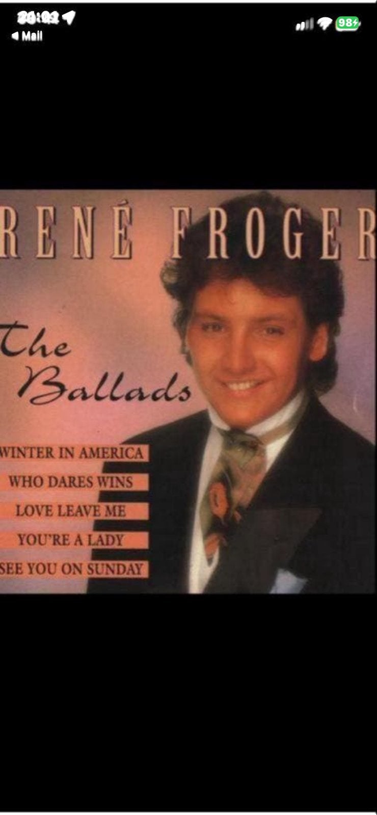 René Froger - The Ballads CD, Ophalen of Verzenden, Gebruikt, Pop, Album