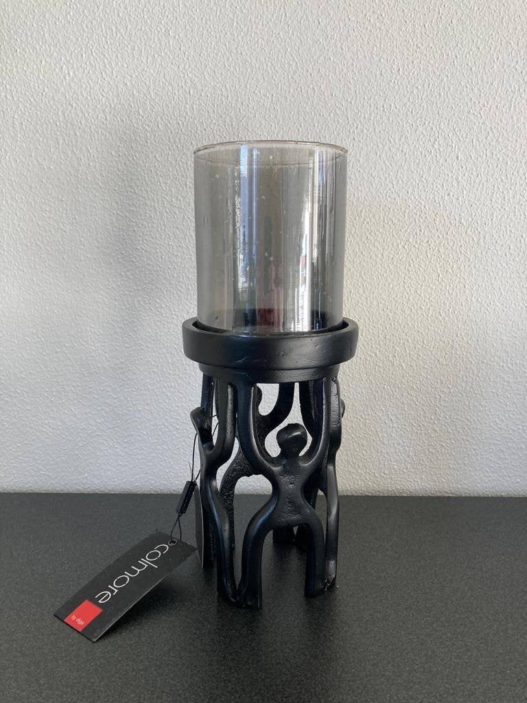 Diga Colmore Windlicht On People zwart Nieuw!, Windlicht, Zwart, Nieuw, Ophalen of Verzenden
