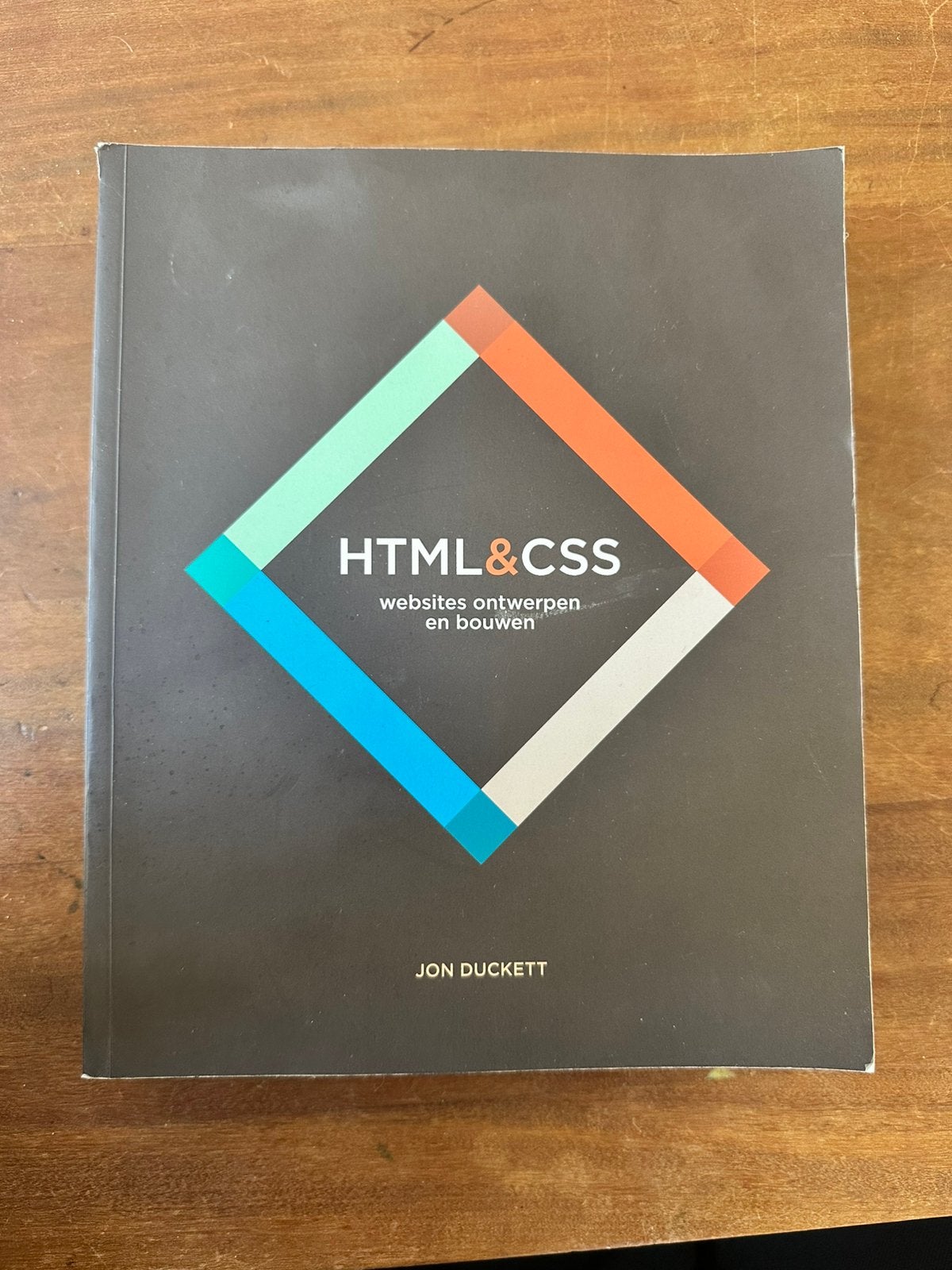 Jon Duckett - HTML en CSS studieboek, Boeken, Ophalen of Verzenden, Zo goed als nieuw, HBO, Jon Duckett