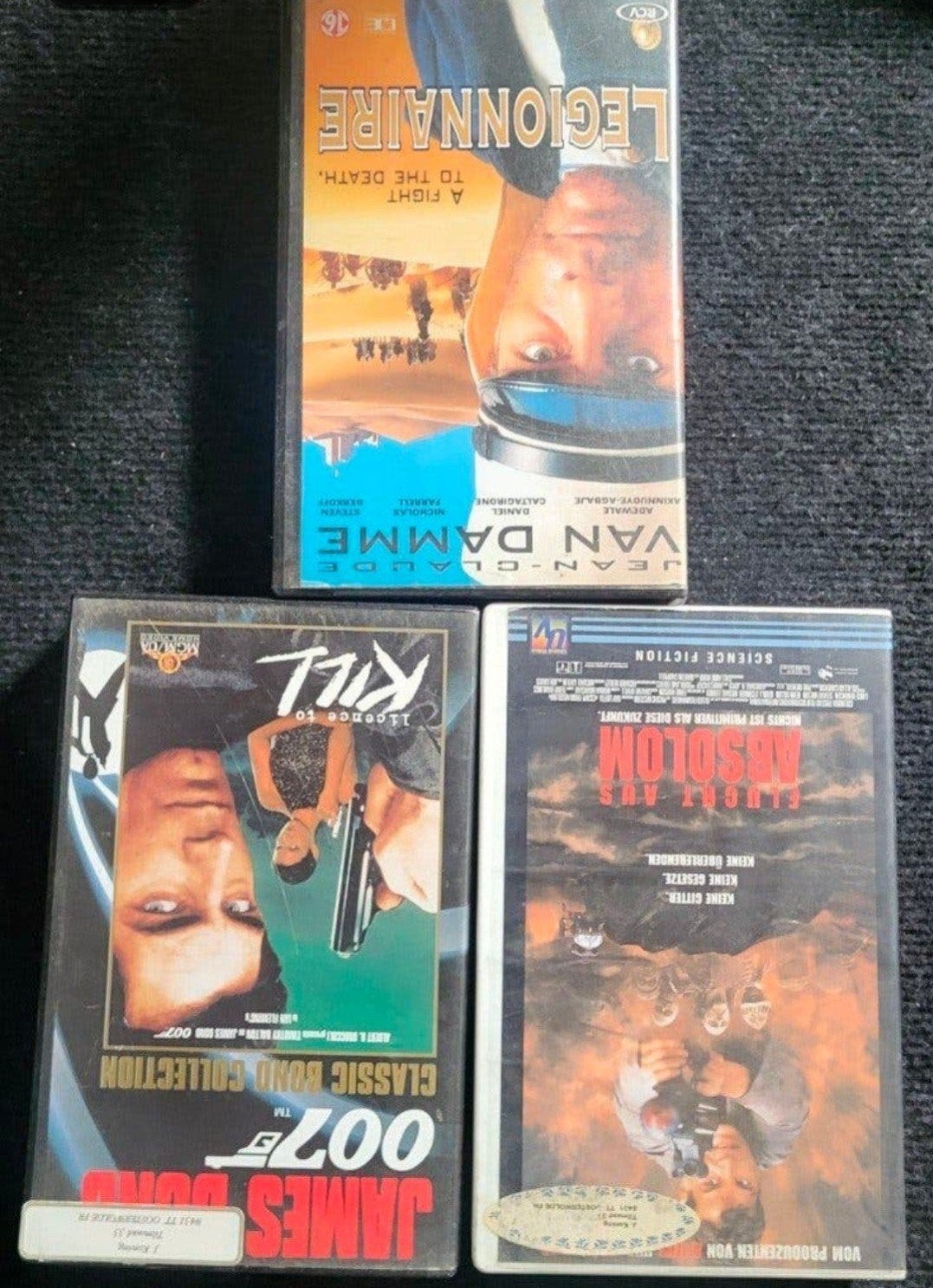 vhs videobanden partijtje, Ophalen, Gebruikt, Actie en Avontuur, VHS