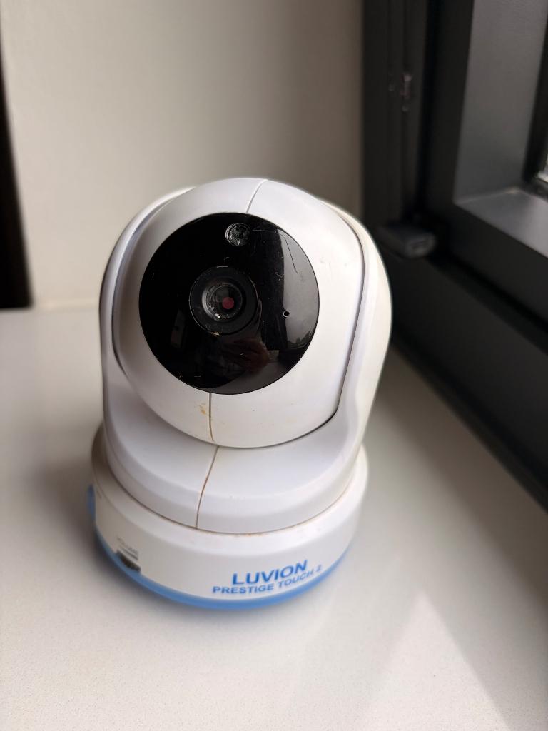 Babyfoon Luvion Prestige touch 2, Kinderen en Baby's, Babyfoons, Ophalen, Zo goed als nieuw, 250 meter of meer, Camera