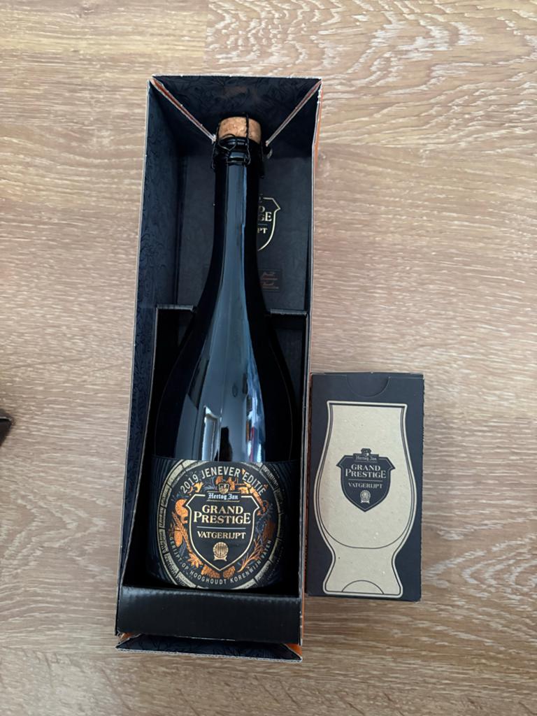 Hertog jan vatgerijpt, Verzenden, Zo goed als nieuw, Flesje(s), Hertog Jan