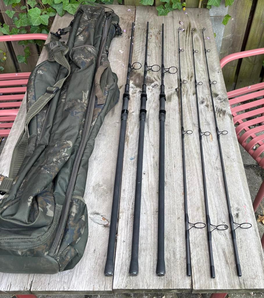 Nash scope shrink 9ft 3.25lbs, Watersport en Boten, Hengelsport | Karpervissen, Ophalen, Zo goed als nieuw, Werphengel