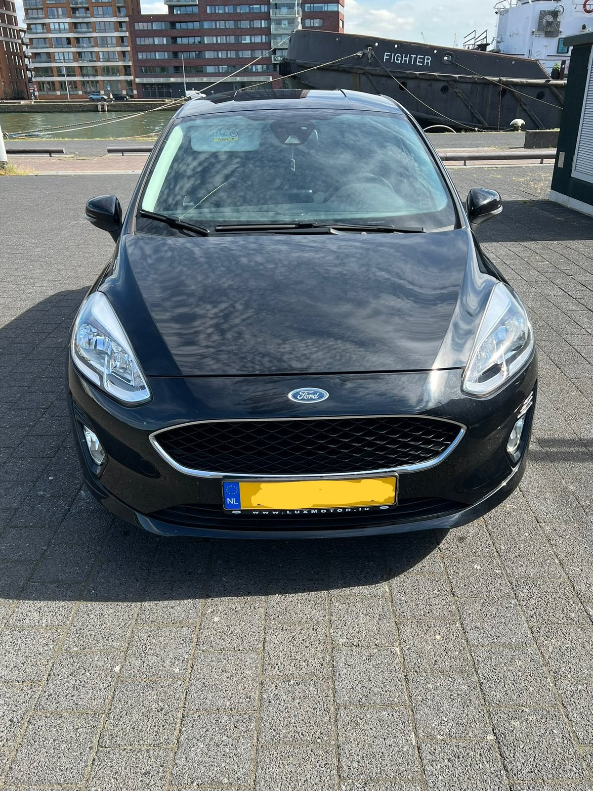 Ford Fiësta. 5-deurs zwart automaat, Auto's, Ford, Automaat, Stof, Zwart, Particulier