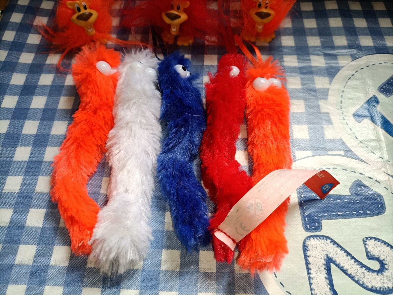 3 welpies en 5 beesies Albert Heijn oranje, Ophalen of Verzenden