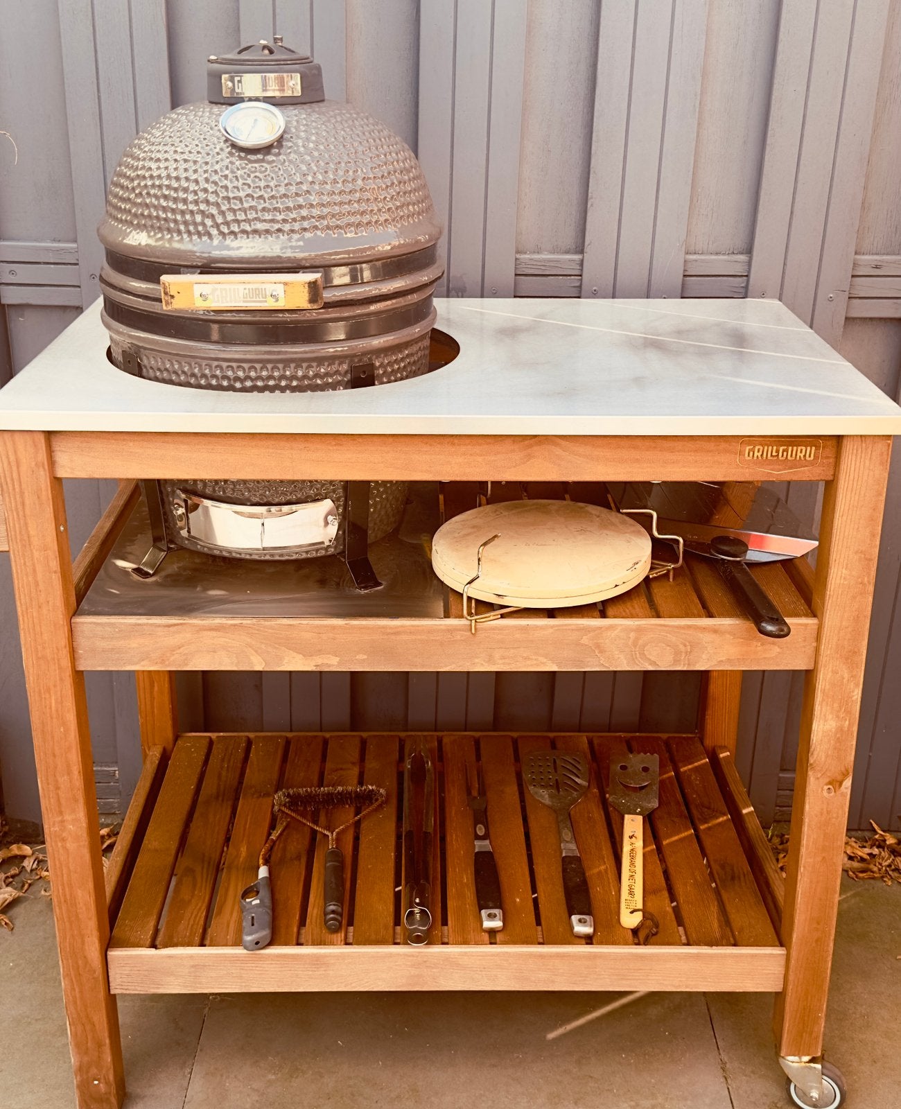 Grill Guru 4 personen, Ophalen, Gebruikt, Met accessoires