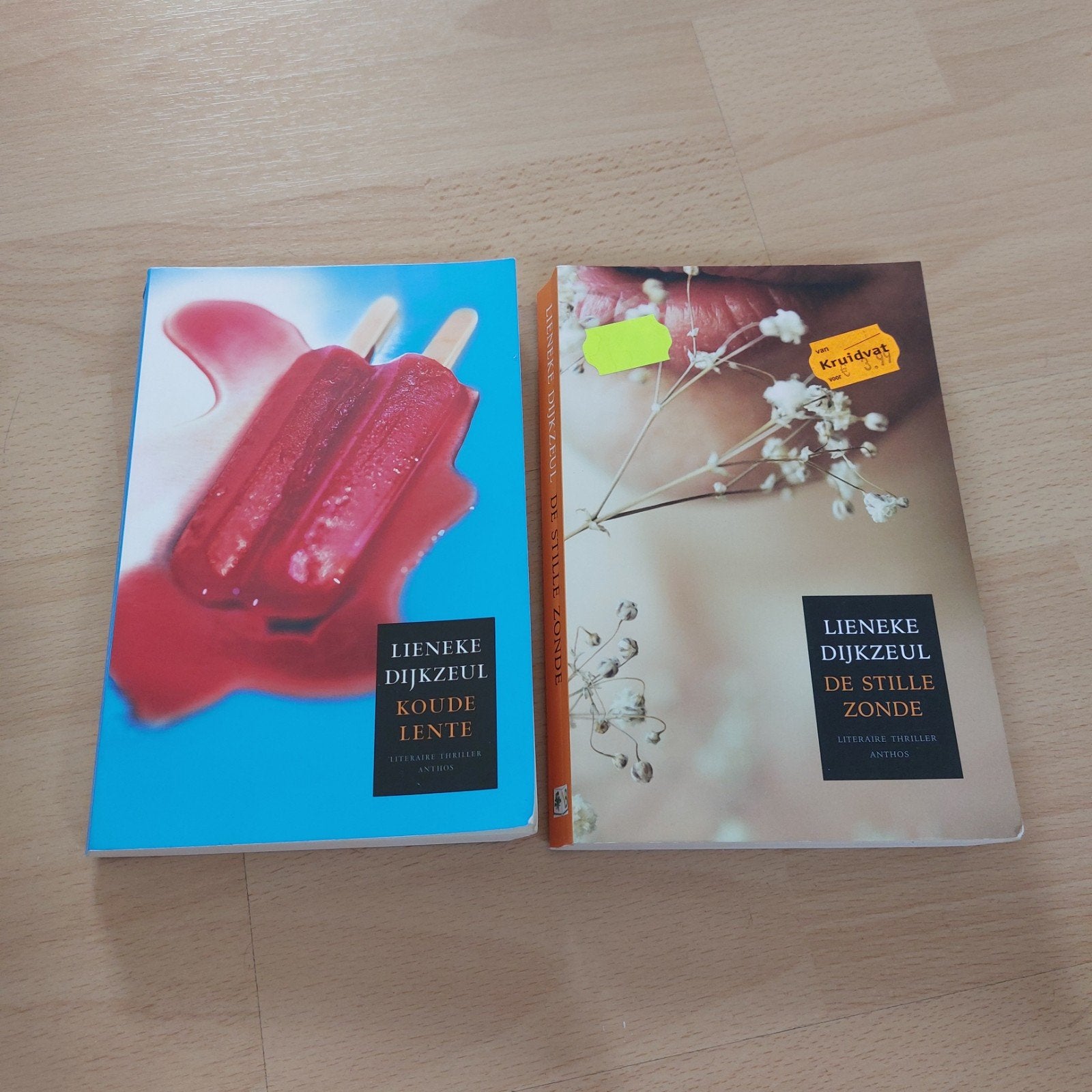 Lieneke Dijkzeul - Koude Lente & De Stille Zonde (2 boeken), Boeken, Ophalen of Verzenden, Gelezen, Lieneke Dijkzeul, Nederland