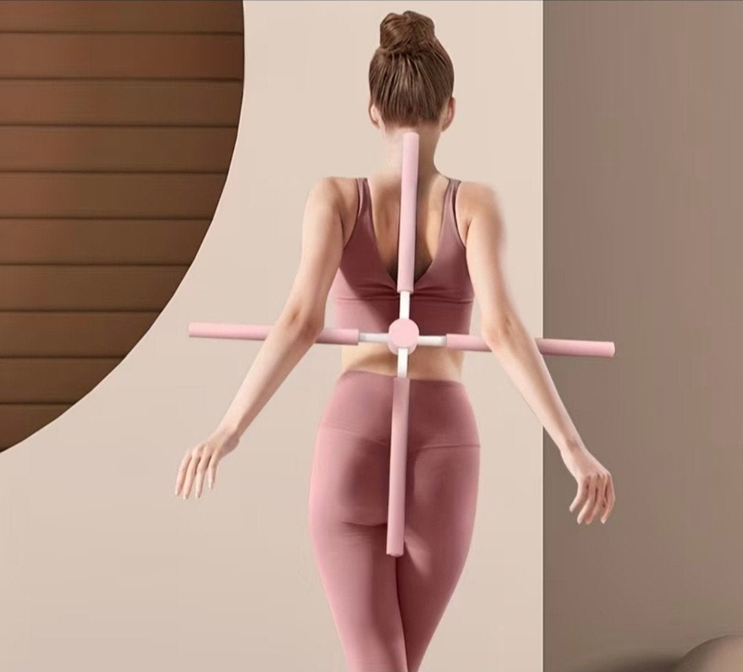 Nieuw Yogastok Postuur Corrector - 77 cm Opvouwbaar, Ophalen, Nieuw, Rug