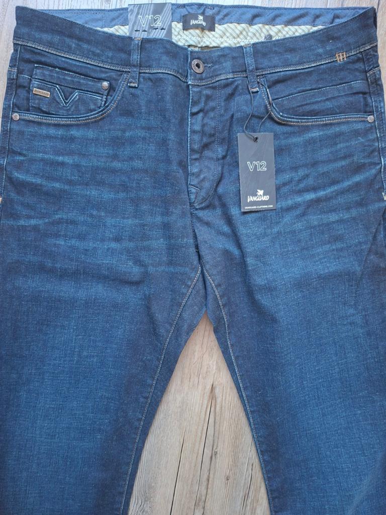 VANGUARD V12 slimfit jeans W38 L32, W36 - W38 (confectie 52/54), Blauw, Nieuw, Ophalen of Verzenden