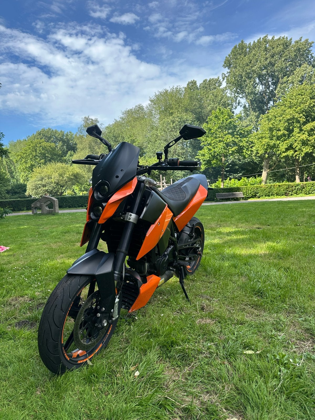 KTM Duke 690 uit 2009 - Goed onderhouden, Motoren, Motoren | KTM, Sportuitlaat, Gebruikt, Particulier, 690 cc