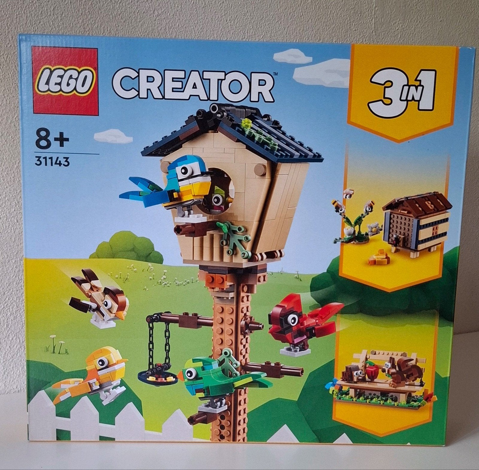 LEGO Creator 31143 Vogelhuisje 3-in-1 set - Nieuw, Lego, Nieuw, Compleet, Ophalen of Verzenden