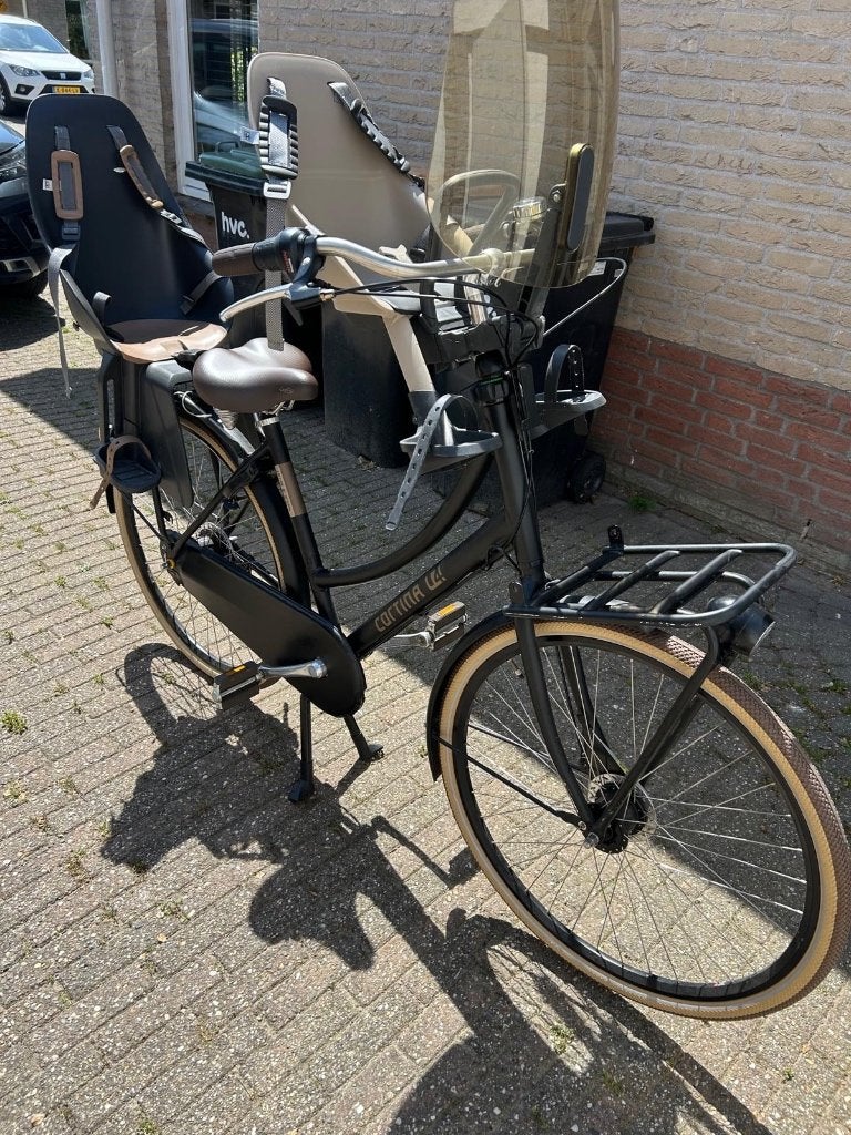 Mamafiets, 2 zitjes, 47 tot 50 cm, Versnellingen, Zo goed als nieuw