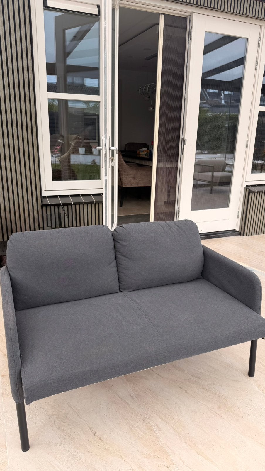 2 zits bank, Ophalen, Zo goed als nieuw, 75 tot 100 cm, Tweepersoons
