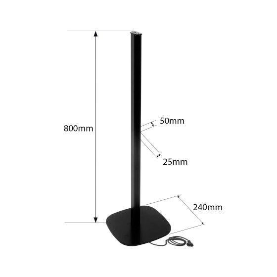 Harman Kardon Enchant Speaker Zwart, Zo goed als nieuw, 60 tot 120 watt, Front, Rear of Stereo speakers, Ophalen