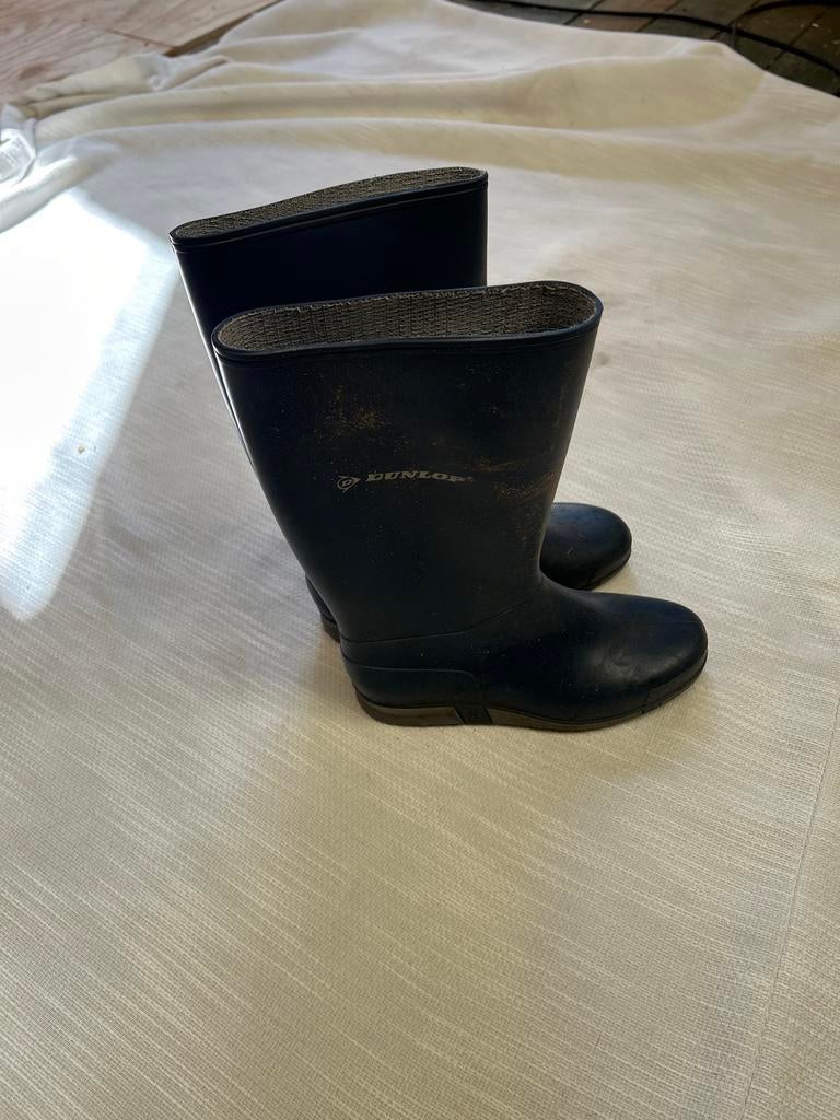 Dunlop Kaplaarzen - Maat 38, Ophalen of Verzenden, Gedragen, Zwart, Regenlaarzen