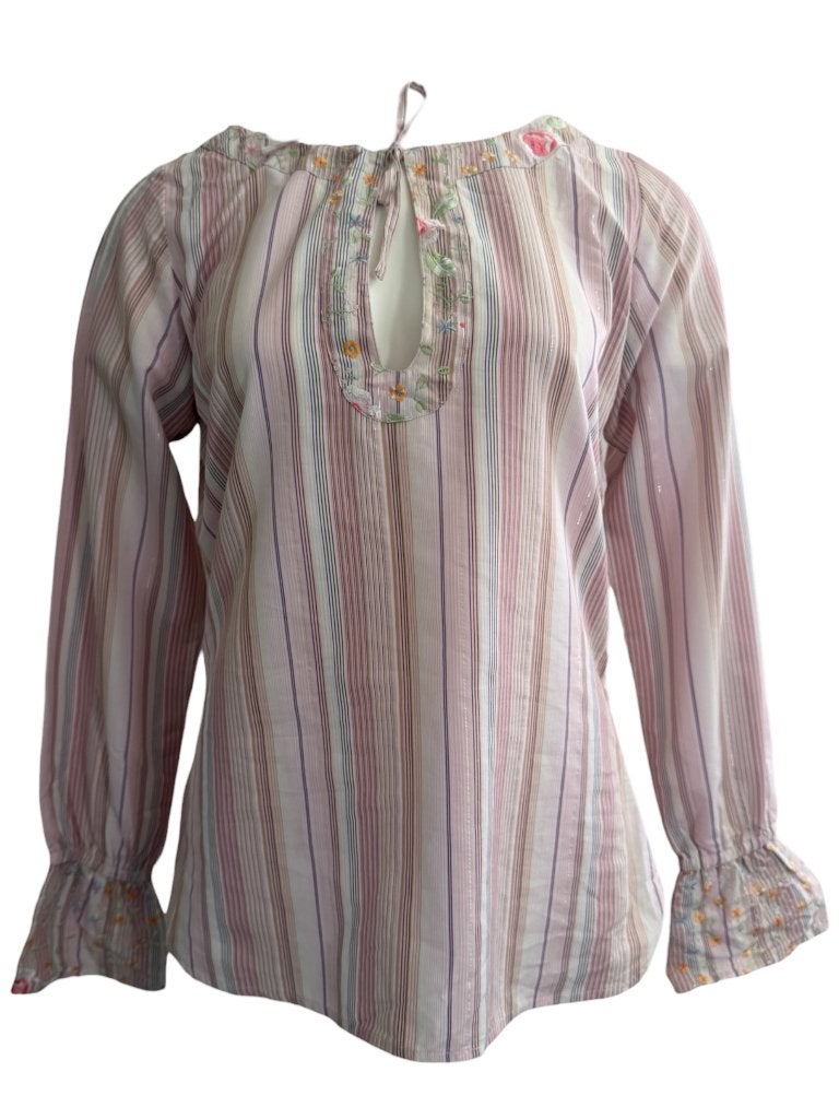 Closed shirt lange mouw M, Kleding | Dames, T-shirts, Zo goed als nieuw, Maat 38/40 (M), Roze, Lange mouw, Ophalen of Verzenden