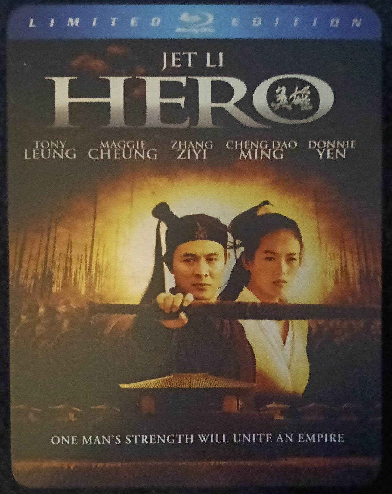 Hero bluray steelbook, Ophalen of Verzenden, Zo goed als nieuw, Actie