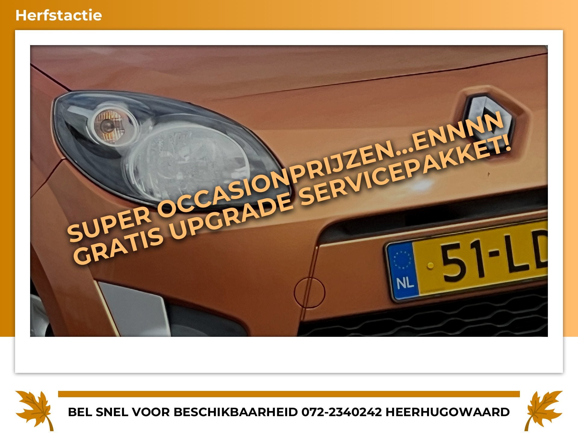 Renault Twingo 1.2-16V Authentique Sport - T.S. ORANGE R.T.T, Auto's, 839 kg, Gebruikt, Elektrische ramen, 4 stoelen