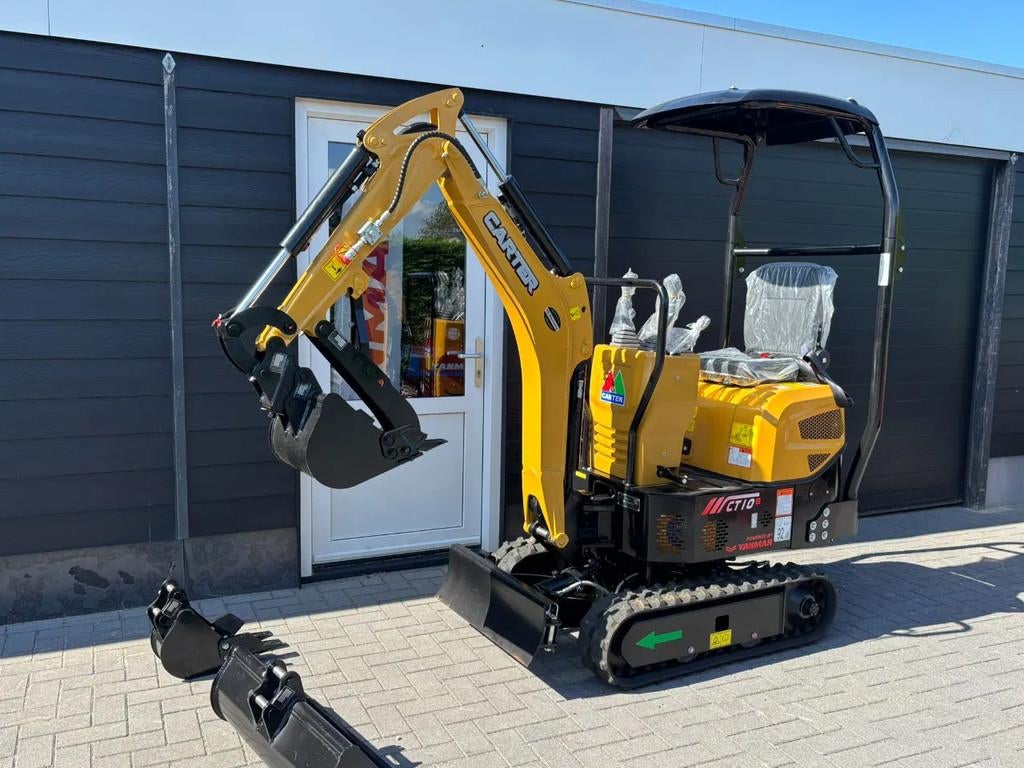 Yanmar Carter CT10Pro minigraver met Yanmar industriemotor e, Graafmachine