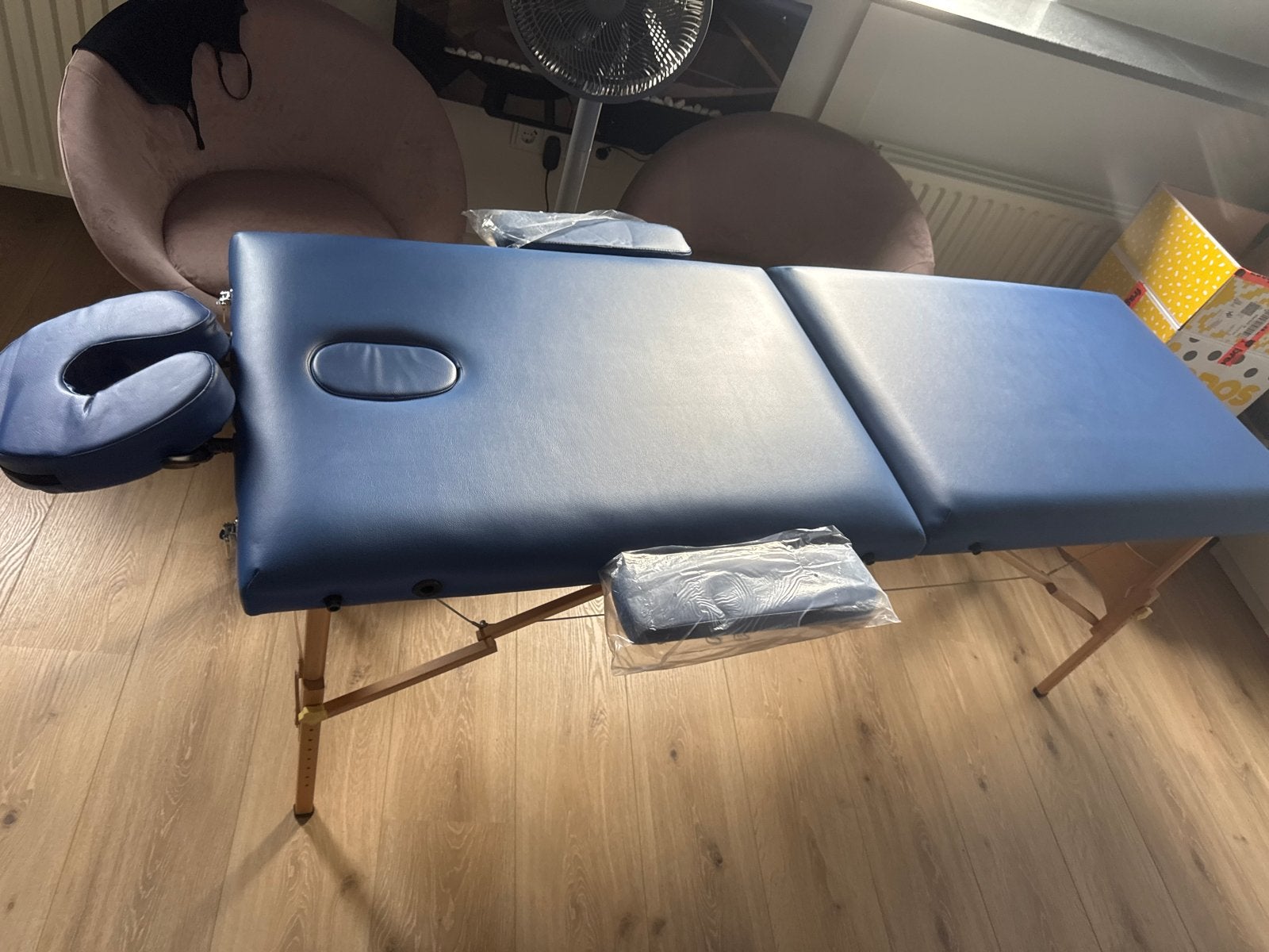 Snokey massage-/behandeltafel inklapbaar – nette staat, Ophalen of Verzenden