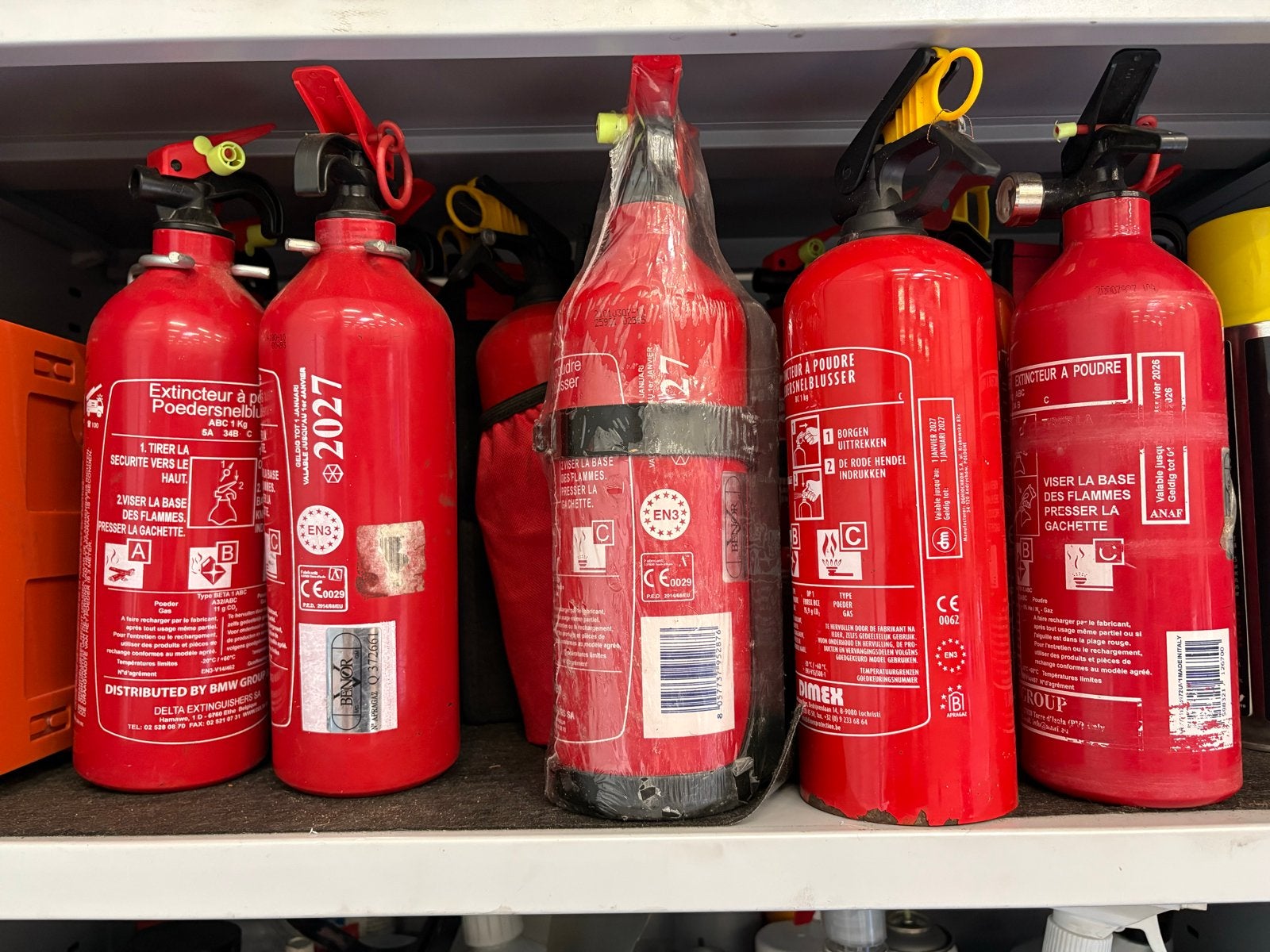 Brandblusser Poeder - Diverse modellen, Ophalen, Gebruikt, Brandblusser