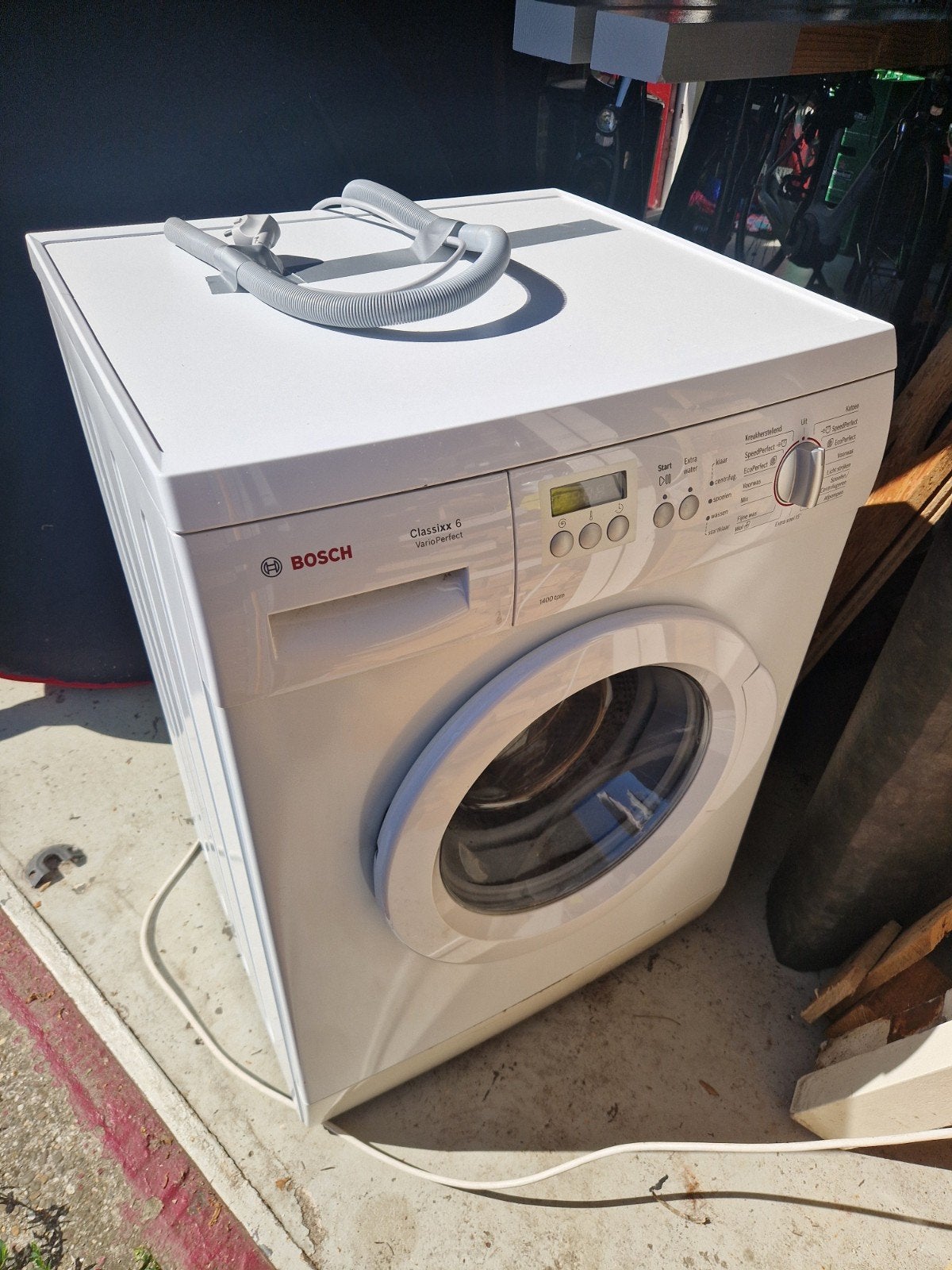 Bosch classixx6 wasmachine met storing, Ophalen, Voorlader, Niet werkend, 1200 tot 1600 toeren