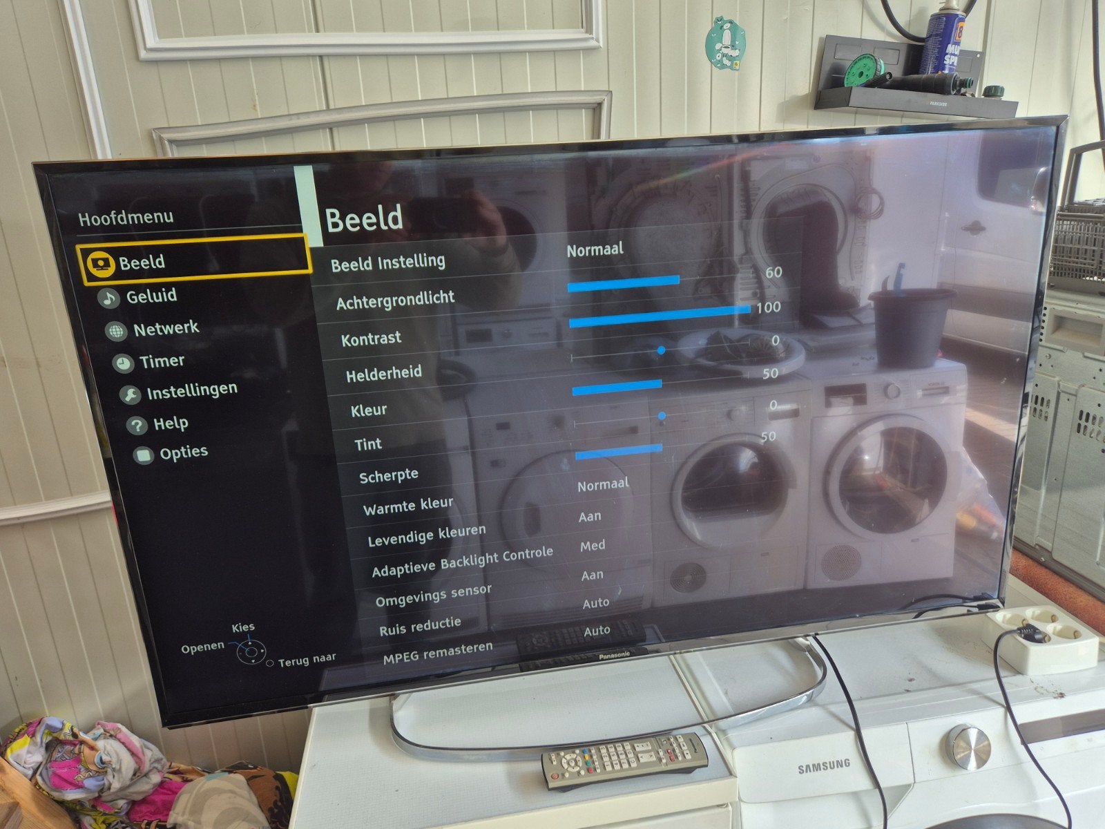 Panasonic TV - Goede staat, Ophalen, Panasonic, 50 Hz, Zo goed als nieuw