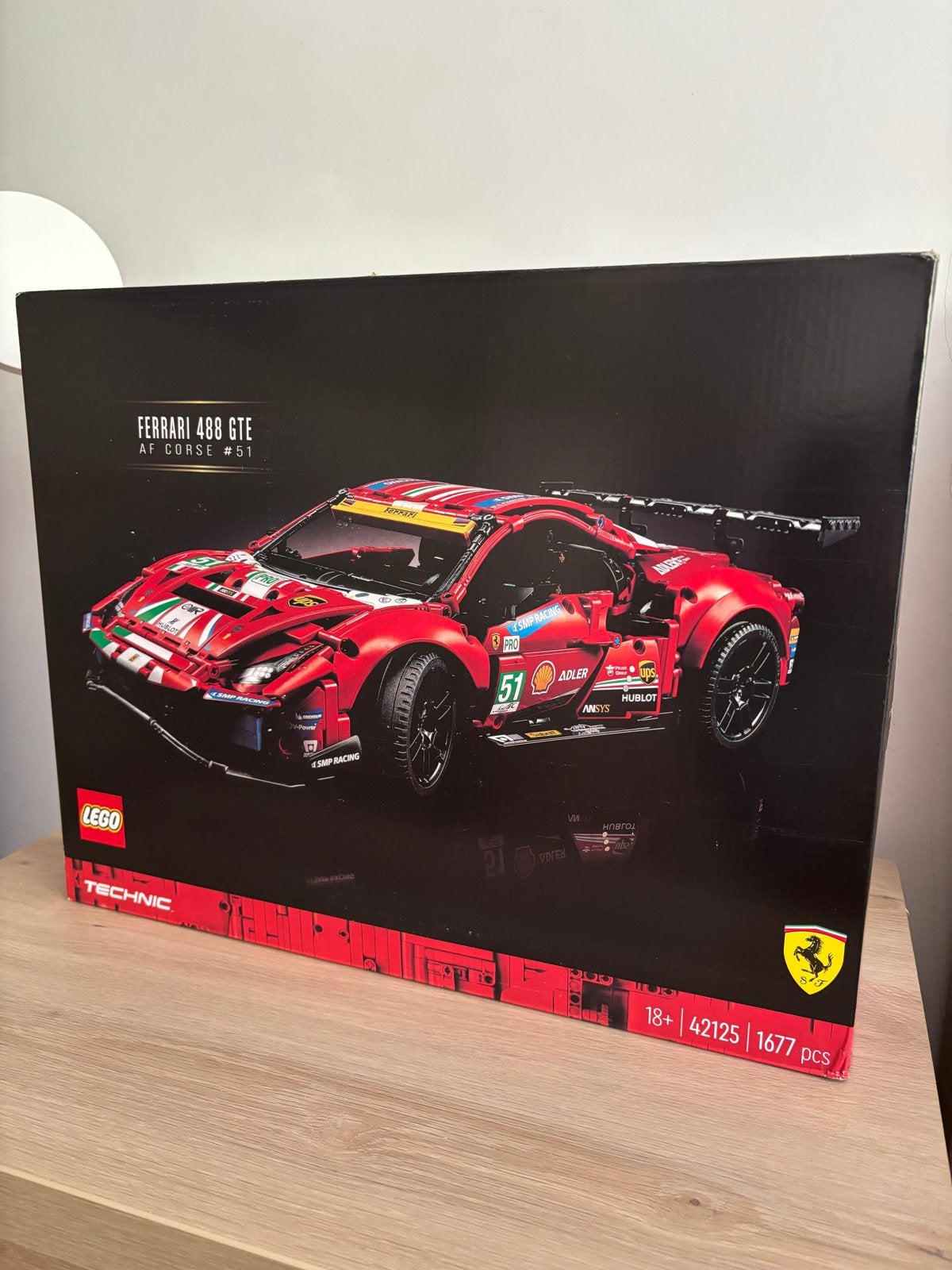 LEGO Technic Ferrari 488 GTE AF Corsep, Ophalen of Verzenden, Nieuw
