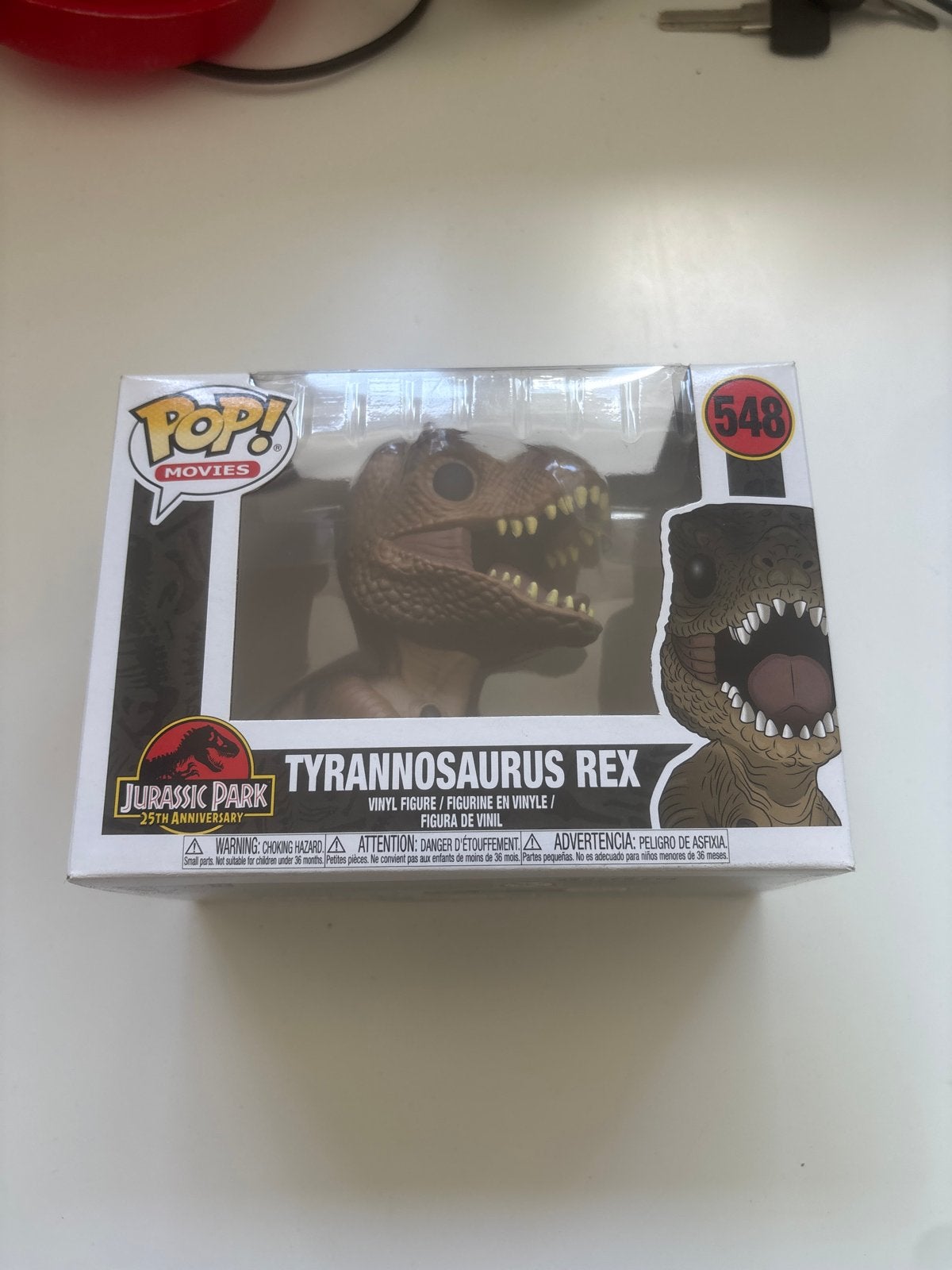 Funko Pop! Movies: Jurassic Park - Tyrannosaurus Rex (548), Verzamelen, Ophalen, Nieuw