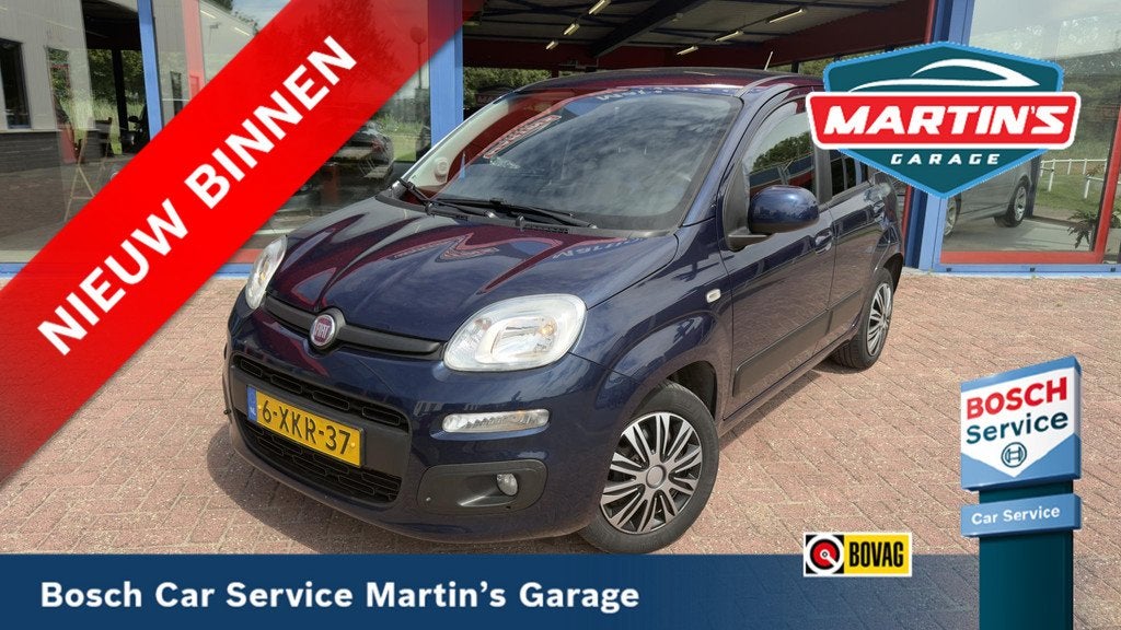 Fiat Panda 0.9 TwinAir Lounge AIRCO STUURBEDIENING, Voorwielaandrijving, Stof, Gebruikt, Panda