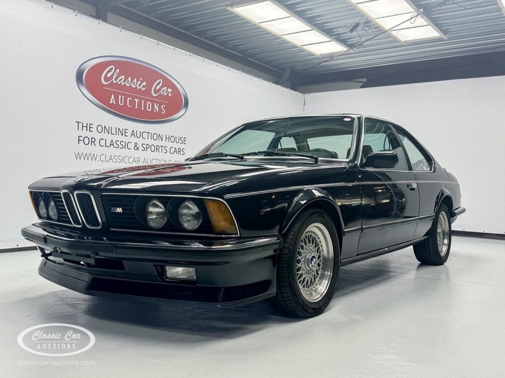 Bmw 635 M CSI  - ONLINE AUCTION, Auto's, Oldtimers, Bedrijf, BMW, Benzine, Handgeschakeld, Zilver of Grijs